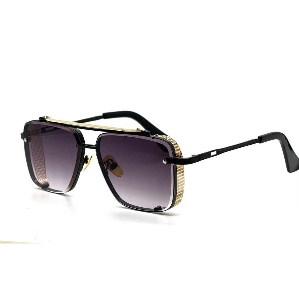 Sunglasses‎ Steampunk Design Square Frame Men's Fashion Elegant Luxury Outdoor - Picture 4 of 10